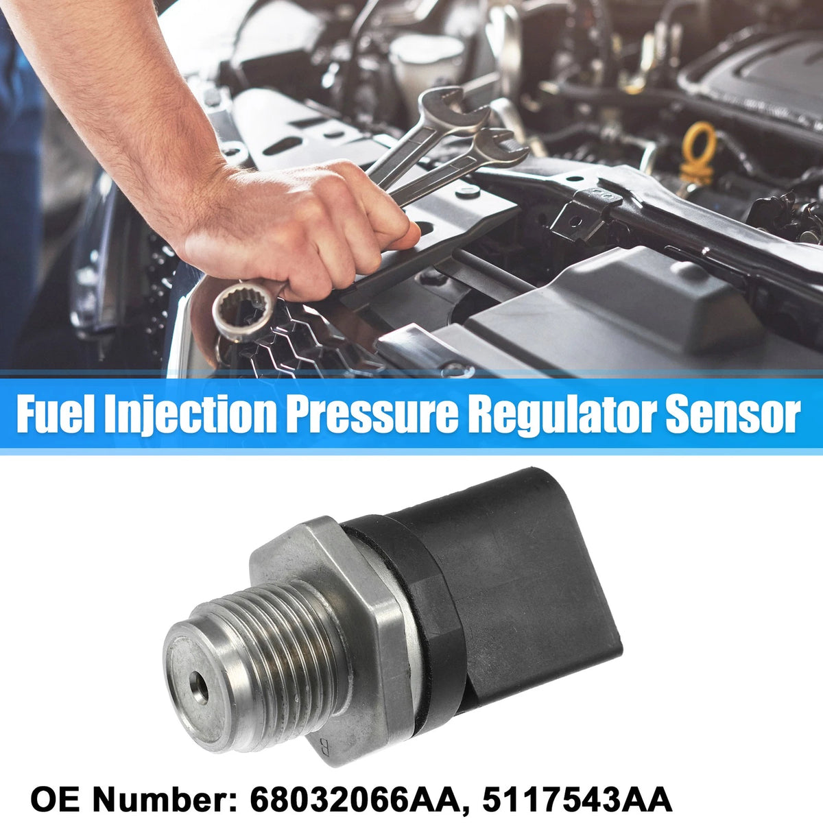 Fuel Injection Pressure Sensor for Jeep Grand Cherokee 3.0L V6 Diesel (2011-2020)