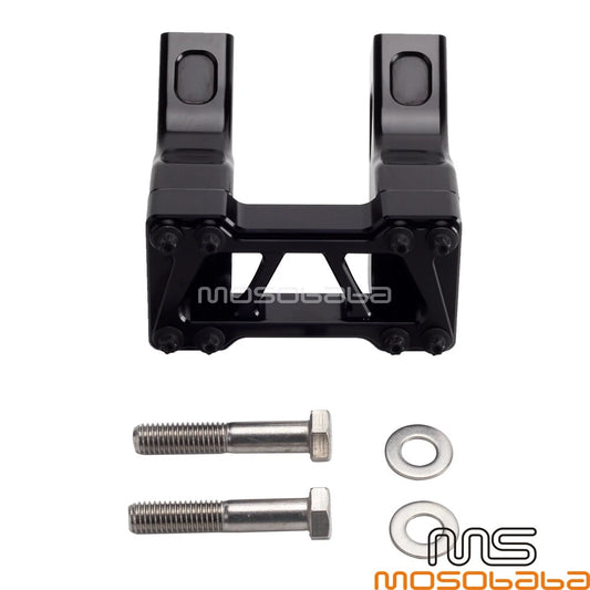 1. 1.5" Pullback Style Handlebar Riser for Harley Iron 883/1200 Street Bob