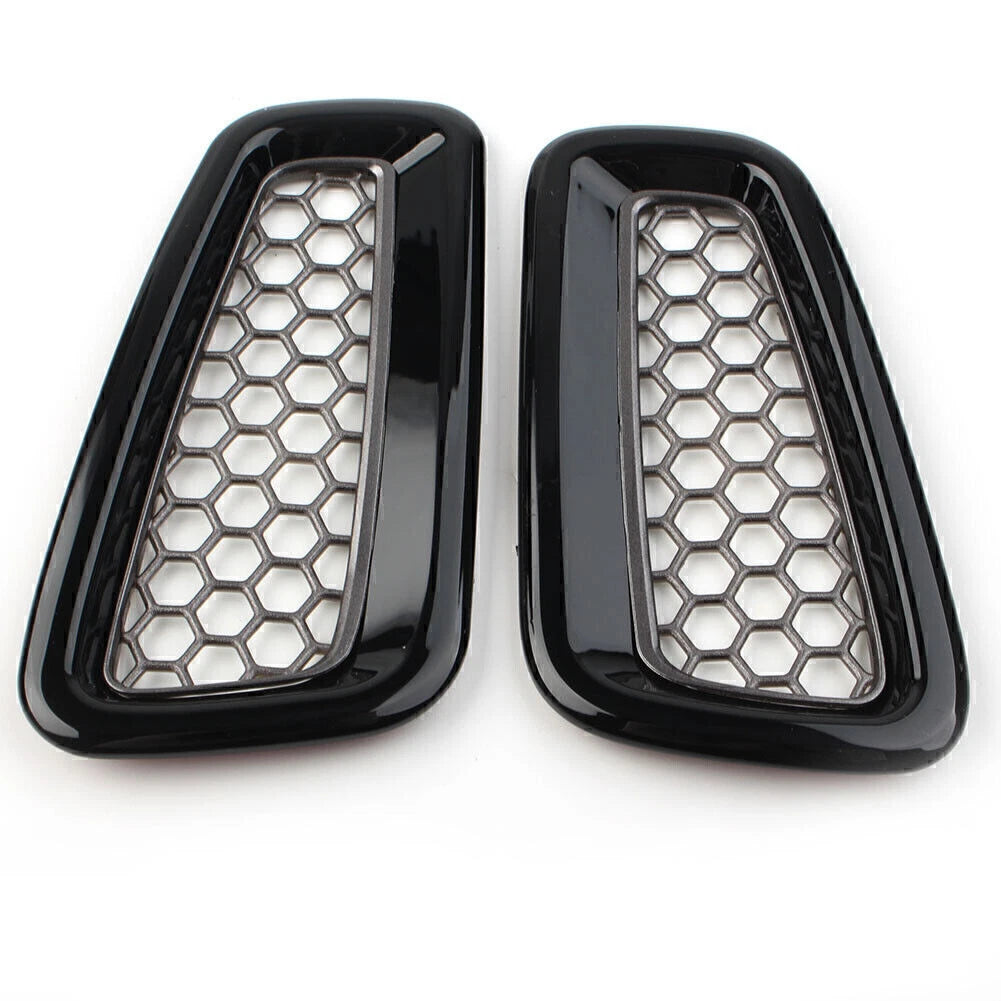 Dashboard L&R Air Outlet Vent Cover for Honda Civic 11th 2022-Up Glossy Black
