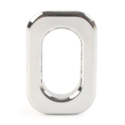 Chrome Motor Antenna Hole Accent Cover for Harley Street Glide & Road King