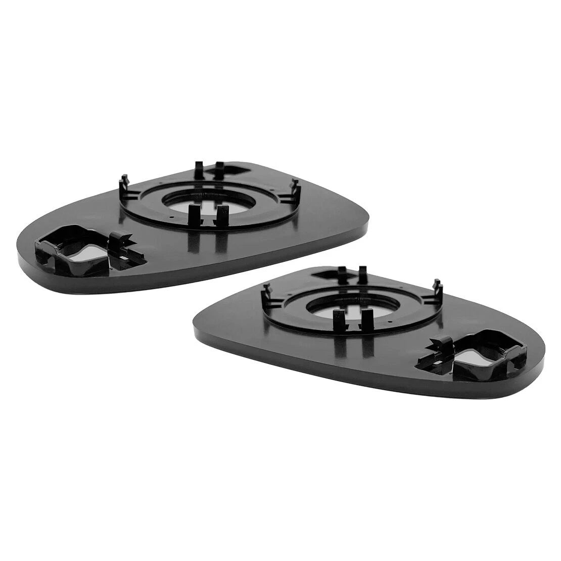L&R Exterior Mirror Glass Non-Heated for Toyota Corolla (2014-2019)