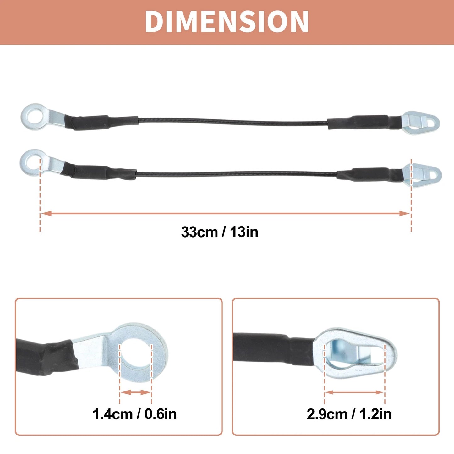 Tailgate Cable for Chevrolet Silverado