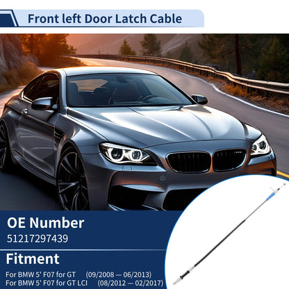 Door Latch Cable for BMW 5 Series F07 GT 2008-2013 Front Left