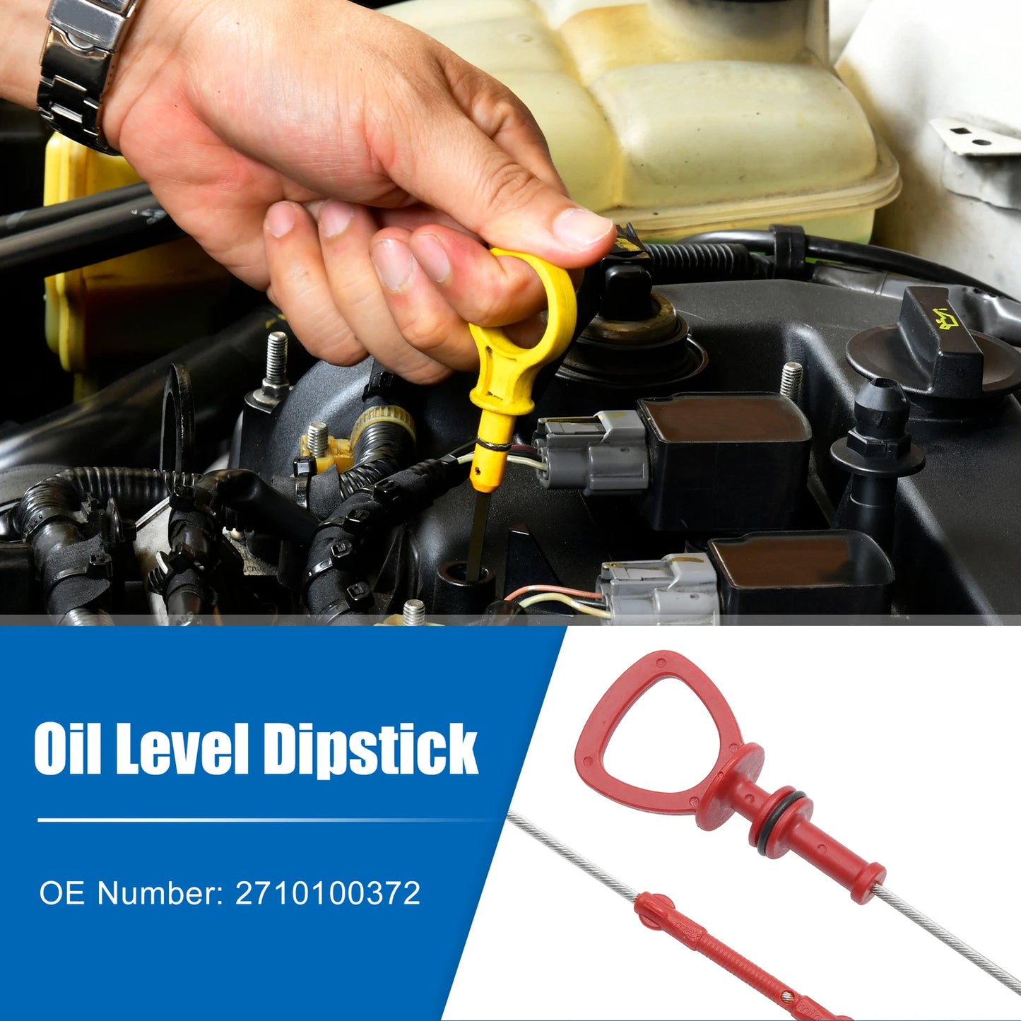 Engine Oil Dipstick for Mercedes-Benz CL203 (2003-2004)