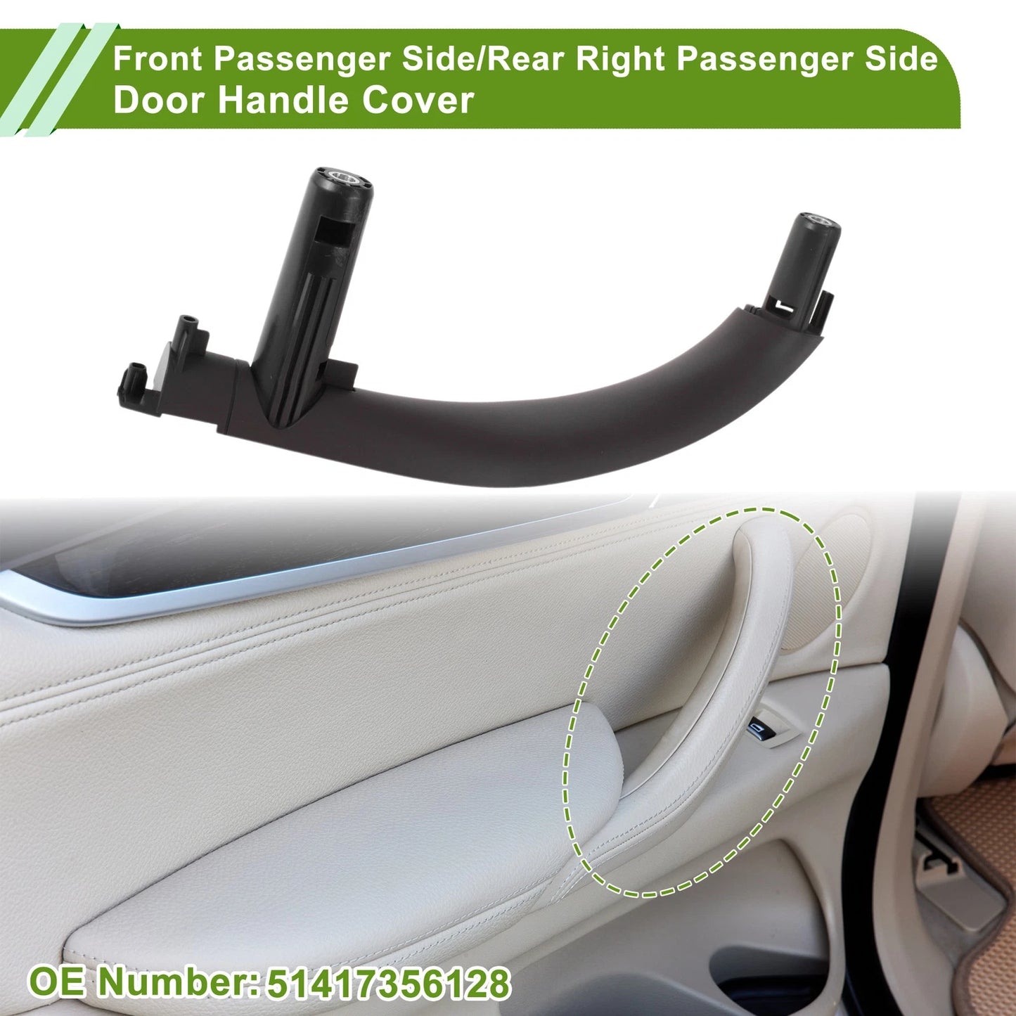Door Handle Trim Cover for BMW X5 F15 F85 (2014-2018)
