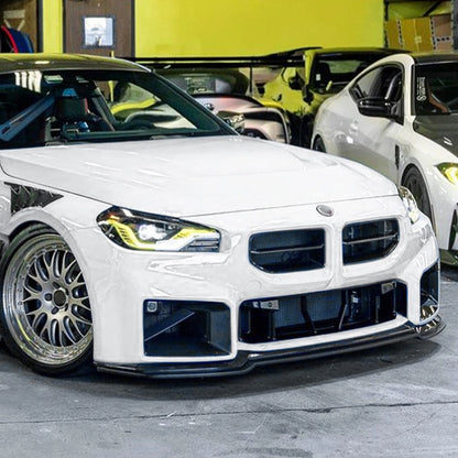 Front Spoiler Lip Splitter for BMW 2 Series M2 G87 (2023-2024)