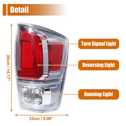 Right Side Tail Light LED Assembly for Toyota Tacoma (2016–2021)