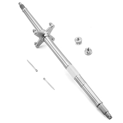 Rear Wheel Axle Shaft w/Nuts for Honda FourTrax TRX200D 1991-1997