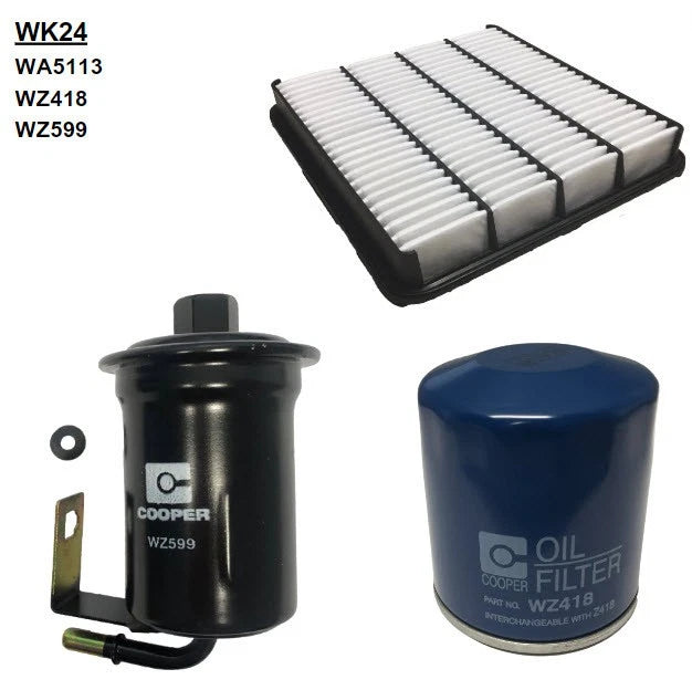 WESFIL FILTER SERVICE 4.7L 2UZ 2UZFE for Toyota Land Cruiser UZJ200