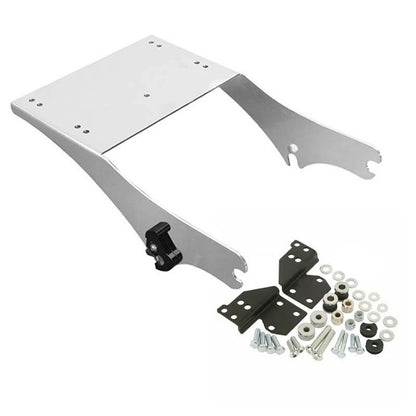 Chrome Trunk Mount Rack w/ Docking Kit for Harley Touring (1997-2008)