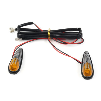 Motorcycle Turn Signal Indicator Blinker 12V Mini Lamps for Make & Model