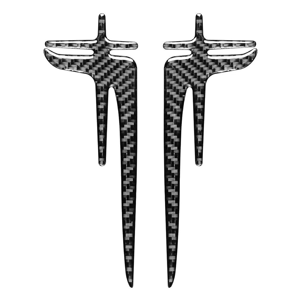 X-Wing Truck Hood Side Trim for Car Caravan Carbon Fiber Black