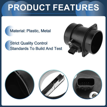 Mass Air Flow Sensor for Ford Focus (2000-2004) - Plastic Metal 1 Pc