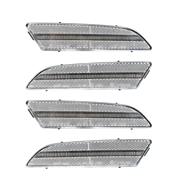 4PCS Clear Turn Signal Side Marker Light for Chrysler Crossfire (2004–2008)