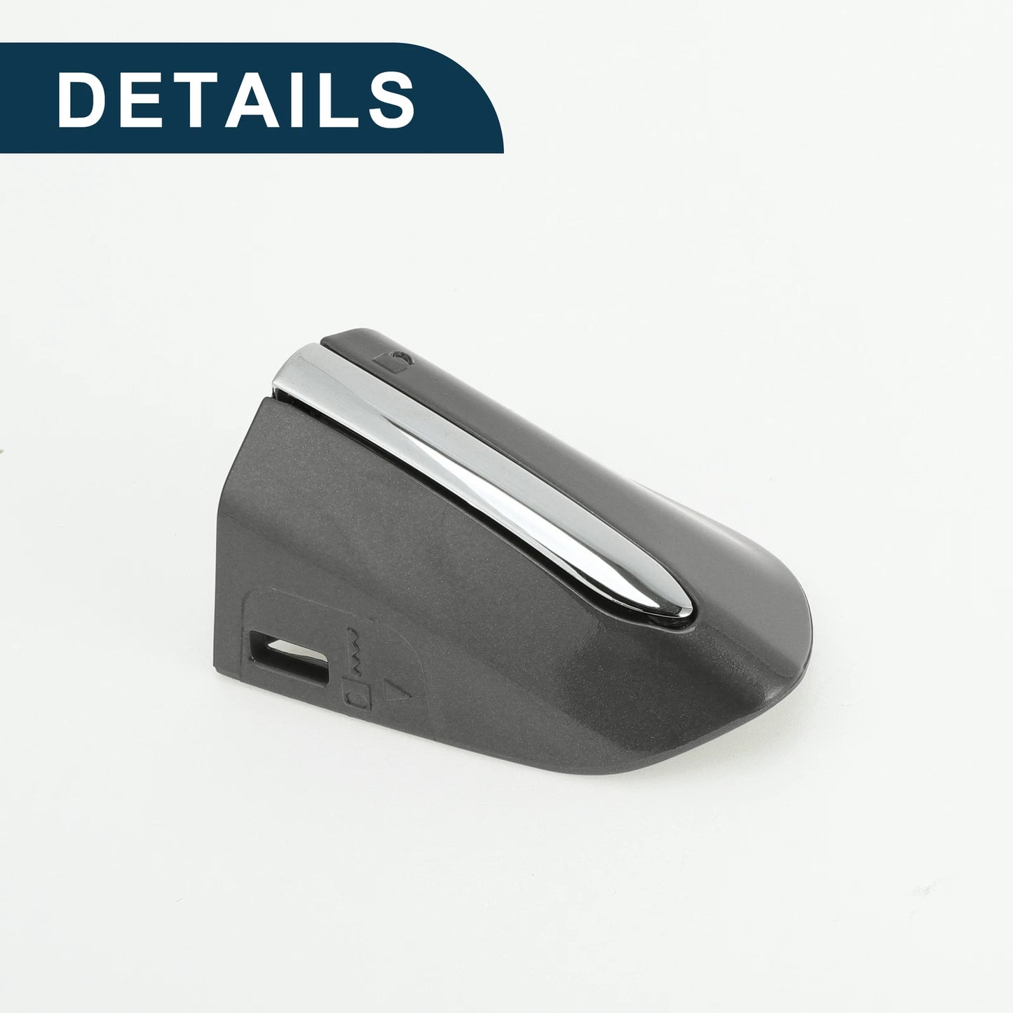 Front Left Door Handle Cover Trim for Ford Mondeo Edge Taurus (2013-2020) Gray