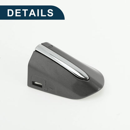 Front Left Door Handle Cover Trim for Ford Mondeo Edge Taurus (2013-2020) Gray