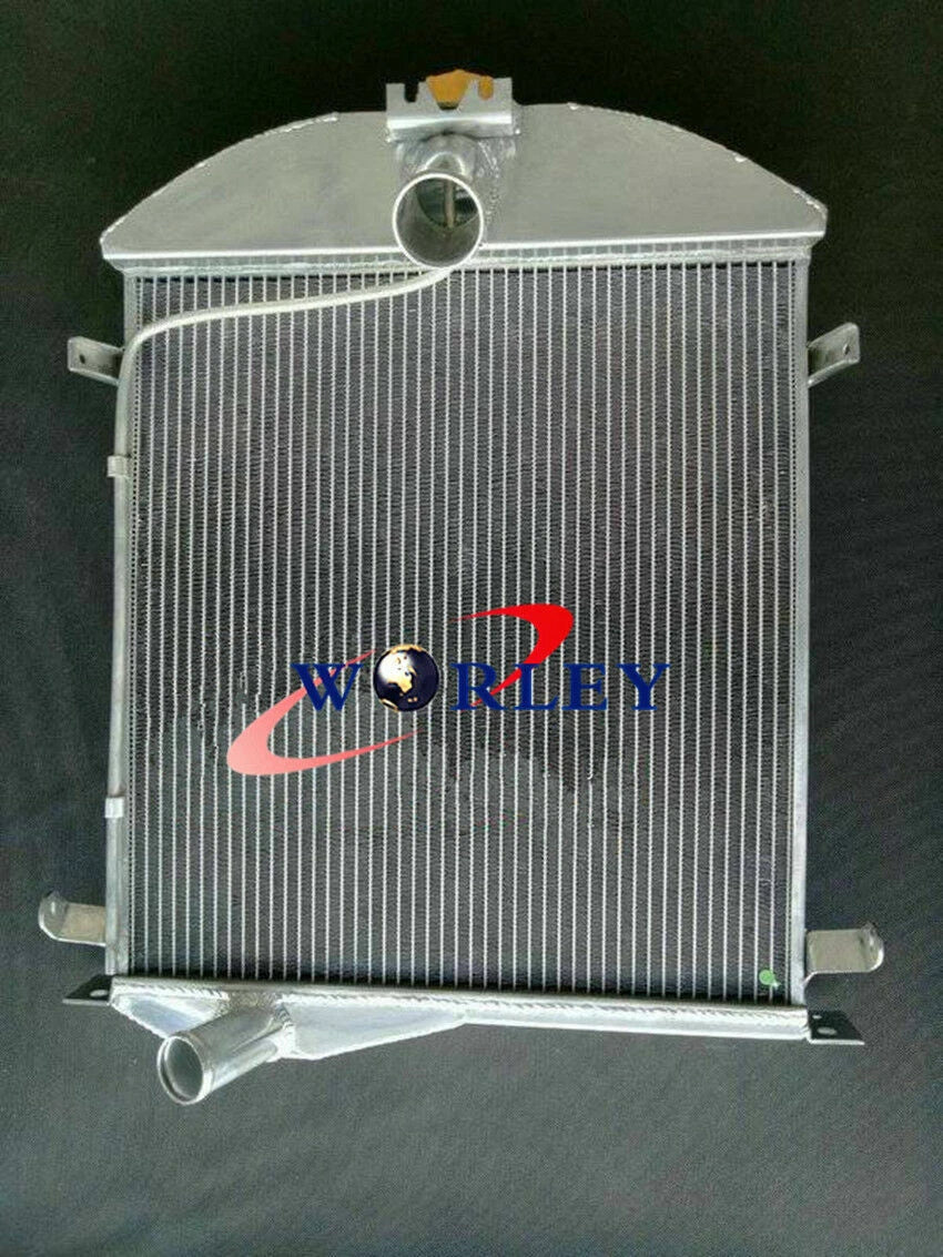 Aluminum Radiator & Fan for Ford Model A 3.3L (1928-1929)