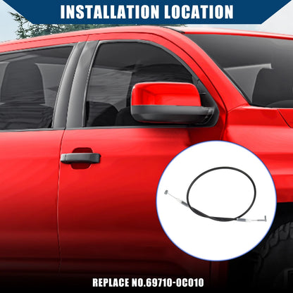 2 x Door Inside Locking Cable for Toyota Tundra Front