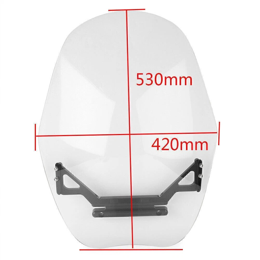 Windscreen Windshield for Harley VRSCF V-ROD MUSCLE 2009-2017 Windproof