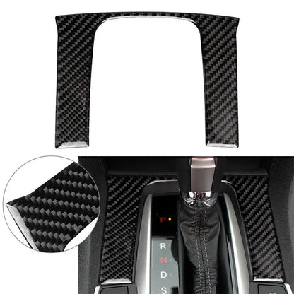 Interior Gear Cover Panel Trim Carbon Fiber for Honda Civic (2016-2019)
