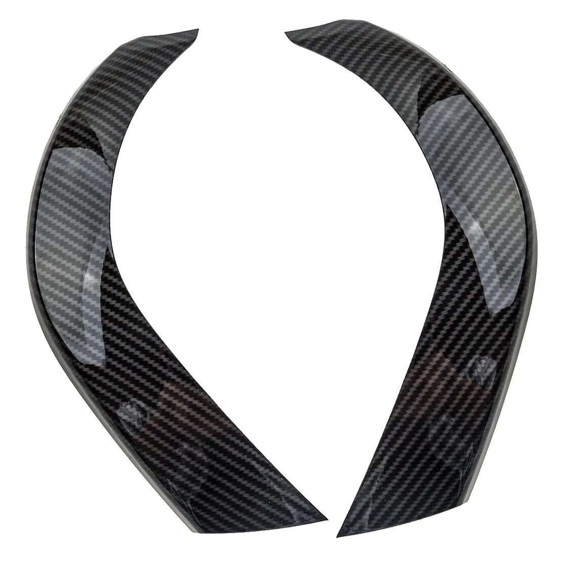 Carbon Fiber ABS Rear Air Vent Outlet Trim Cover for BMW 5 Series (2011-2017)
