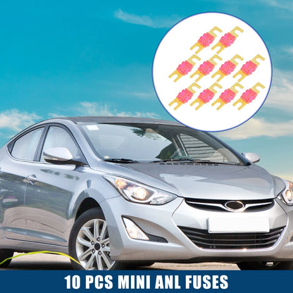 Mini ANL Fuses / 10 Pcs / Audio CD Fuse for Car Motorcycle