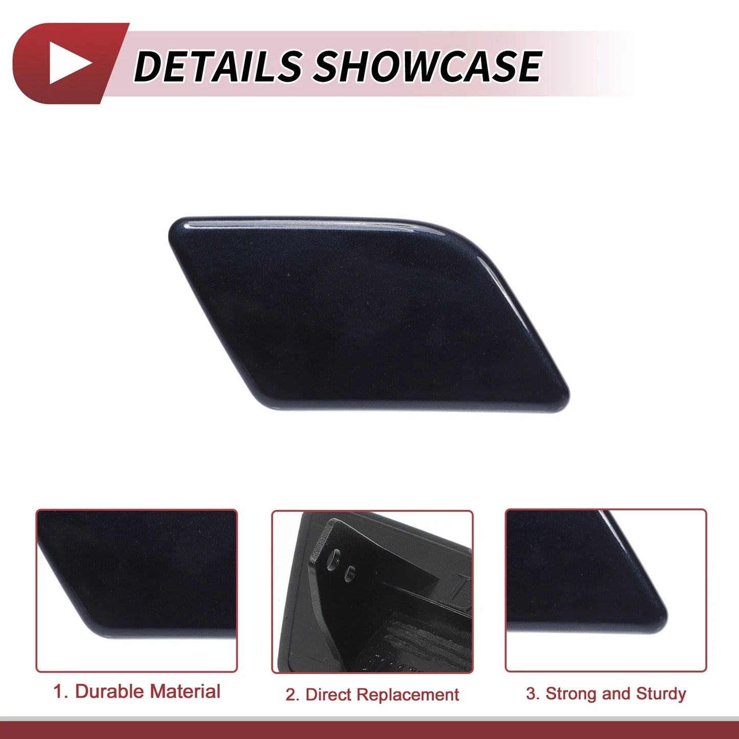 Washer Nozzle Cover Cap for BMW X1 (2013-2015) Blue