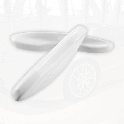 Car Remote Key Side Cover Case Set for Porsche Taycan 911 (2020-2021) White