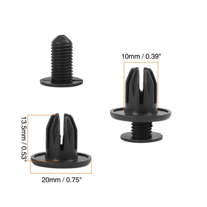 Plastic Expanding Rivet 20 x for BMW Mini Cooper E81 E82 (2007-2012)