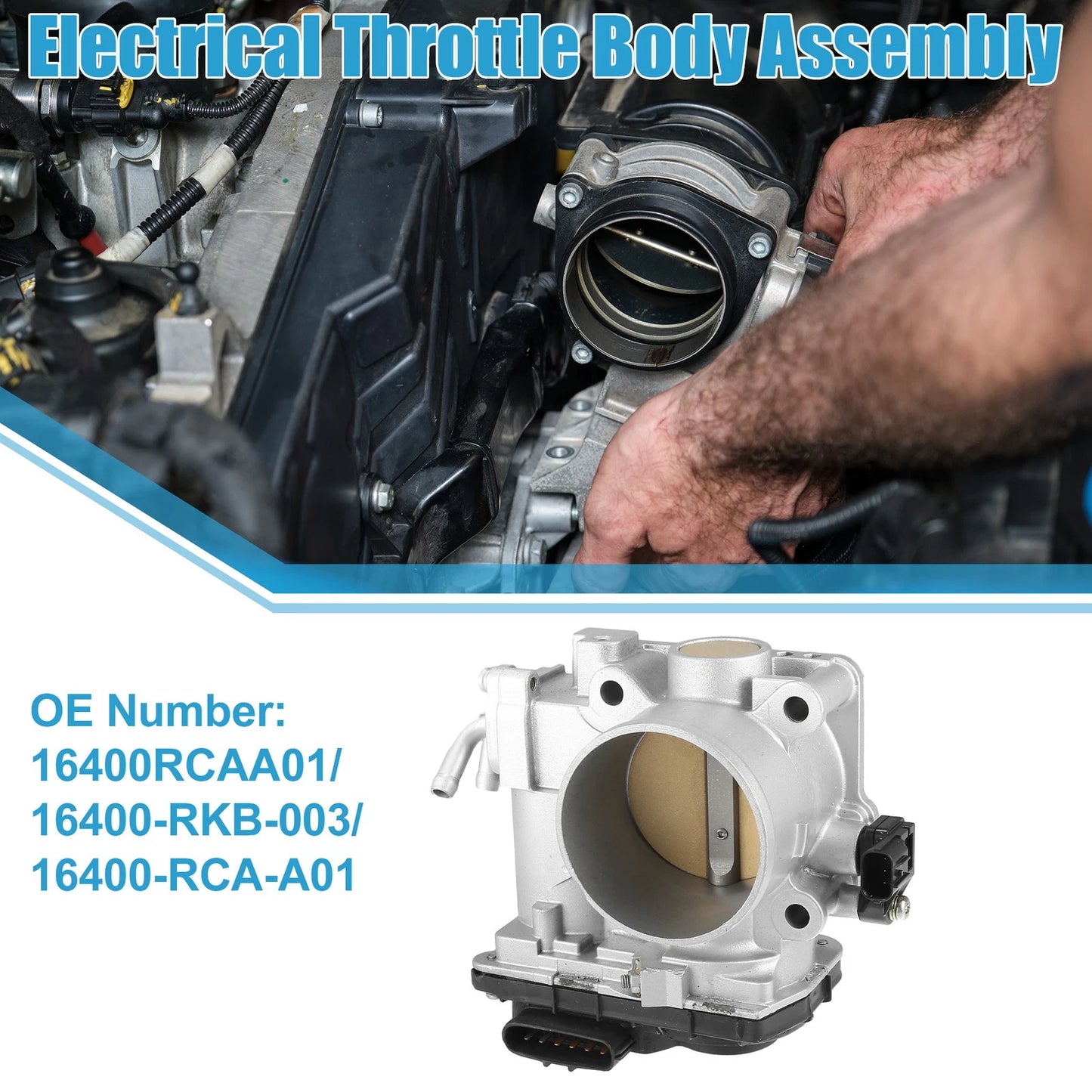 Throttle Body for Honda Accord 3.0L (2003-2007)