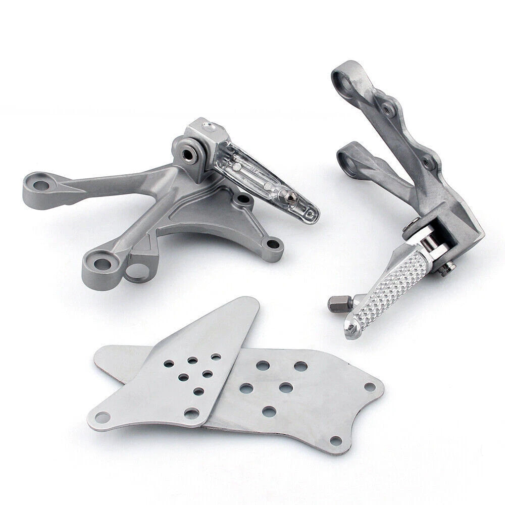 Footpegs 2 x Left Right for Kawasaki ZX6R/ZX636 (2005-2008)