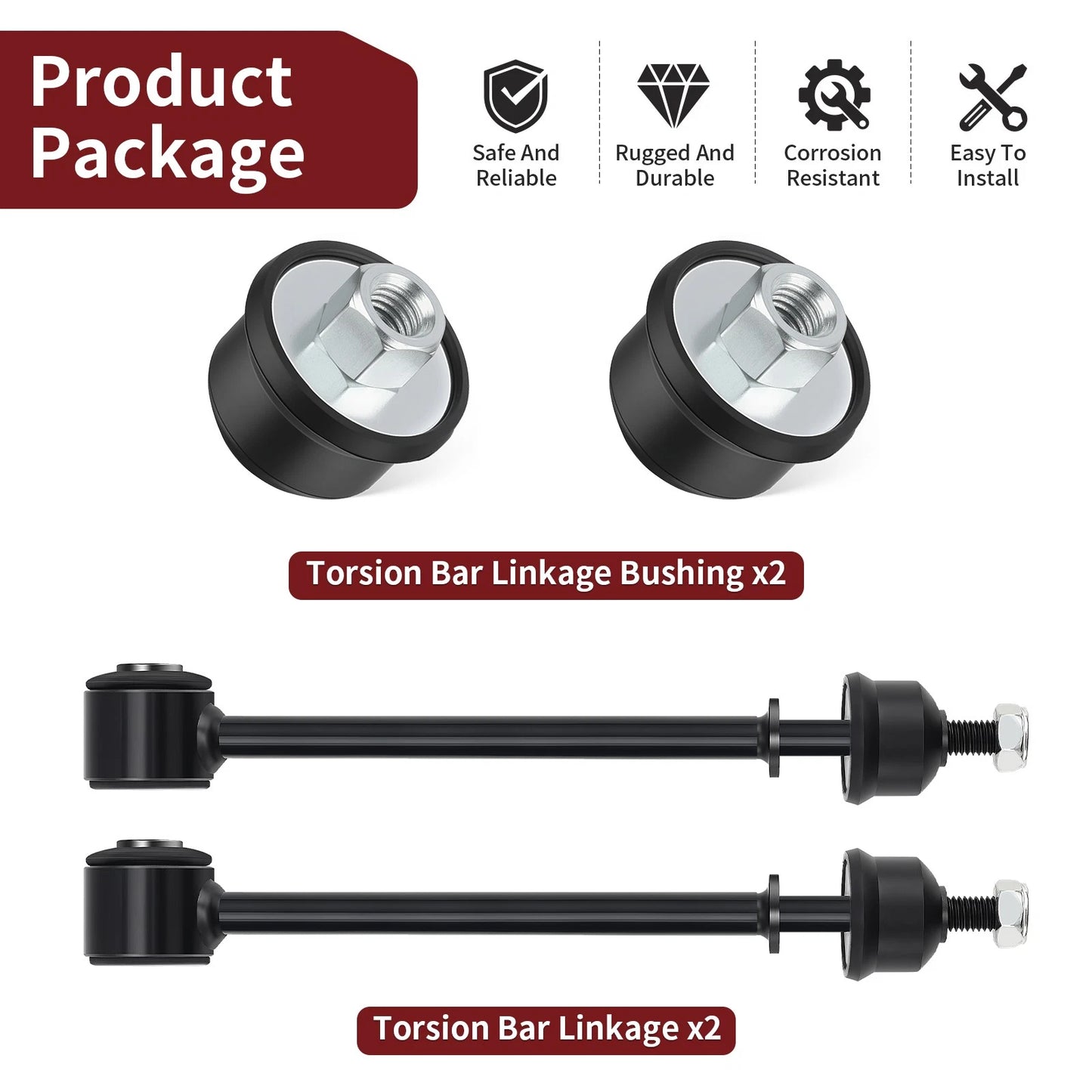 Torsion Bar Linkage Bushing for Polaris Ranger XP 1000 (2018-2025)