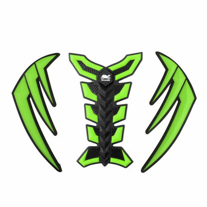 3D Side Tank Pad Protector for Kawasaki ZX 250/300, 6R/10R/12R (2013-2023)