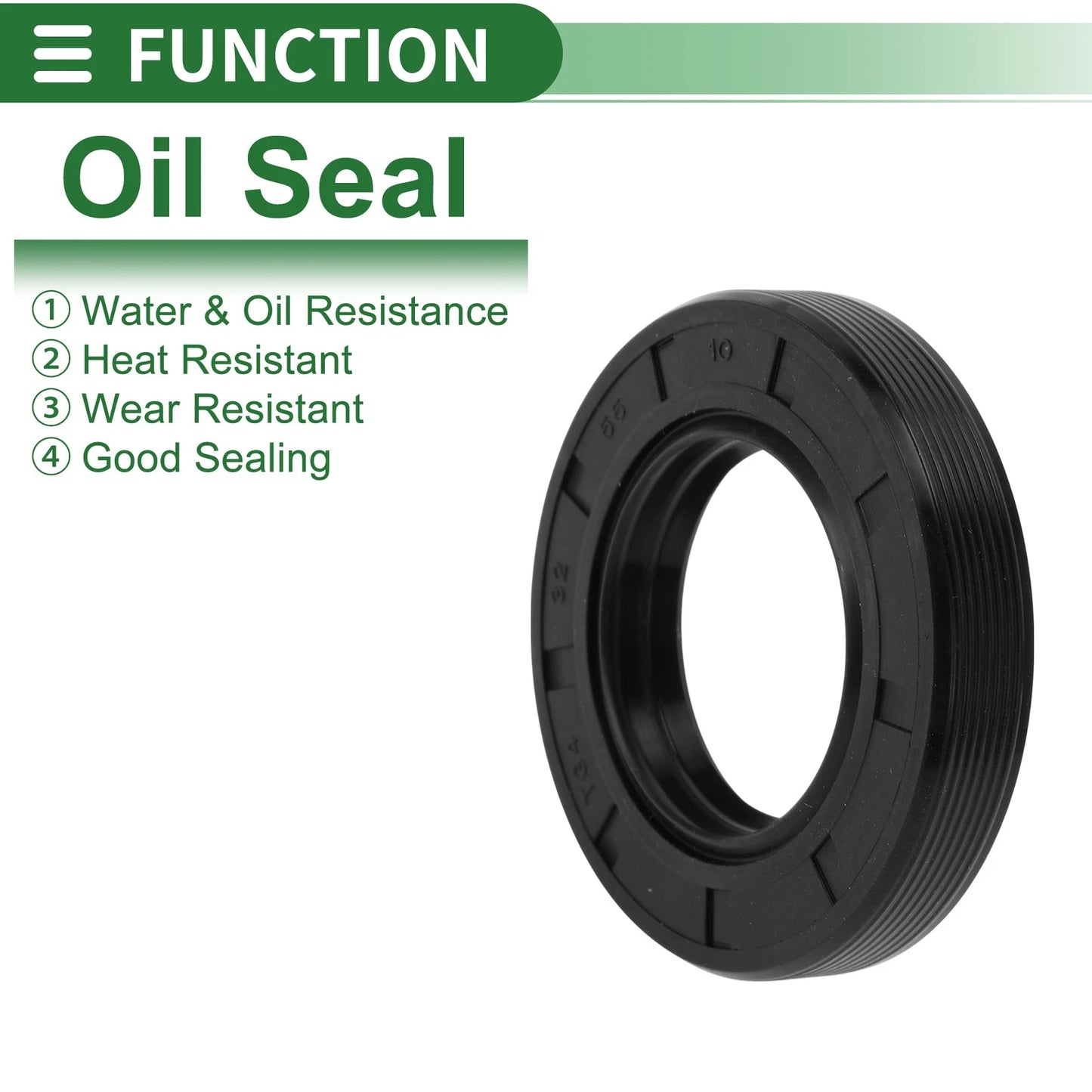 Oil Seal / 32x55x10mm / NBR Rubber Rotary Shaft Seal for Vehicle