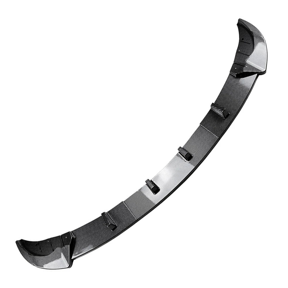 Carbon Look Front Bumper Spoiler Lip for BMW 5 Series F10 (2011-2014)