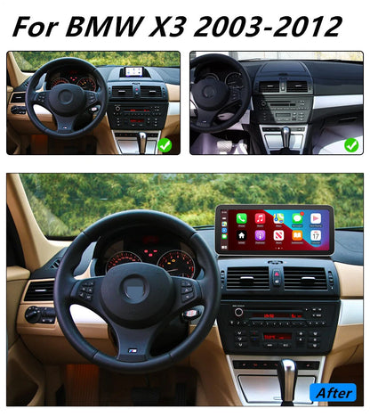 12.3" Android 13 Car Stereo GPS for 2003-2012 BMW X3 E83 (2003-2012)