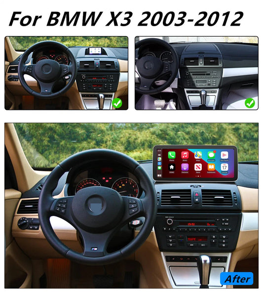 12.3" Android 13 Car Stereo GPS for 2003-2012 BMW X3 E83 (2003-2012)