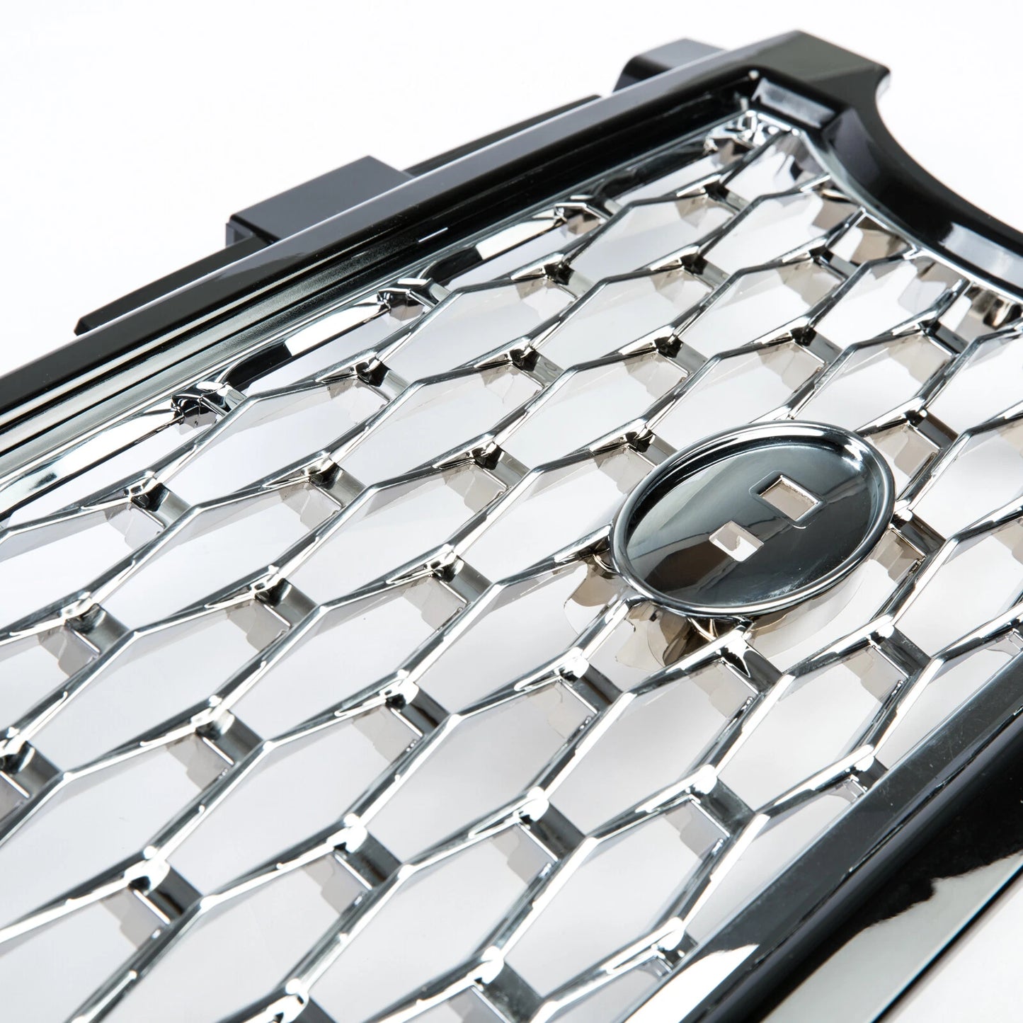 Front Bumper Grille Black/Chrome for Range Rover L322 (2006-2010)