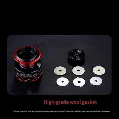 High Strength Fishing Reel with CNC Brass Gear for Various Brands & Styles