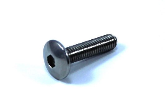 10x Stainless Motorcycle Fairing Bolts m6 x 25mm Pan Mushroom Button Head Bolt