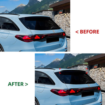Rear Boot Spoiler Lip for Benz E Class Estate S214 (2024)