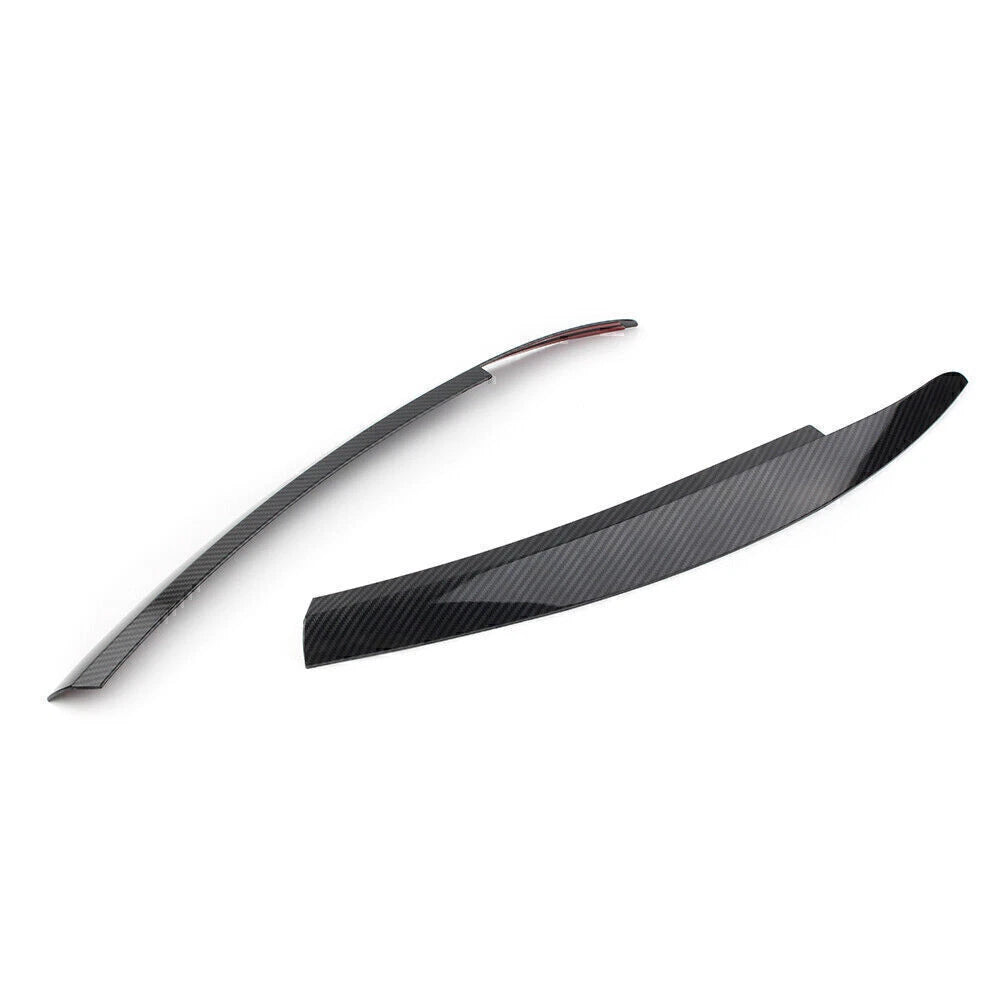 Carbon Fiber Head Light Eyelid Cover Trim for VW Scirocco (2009-2017)