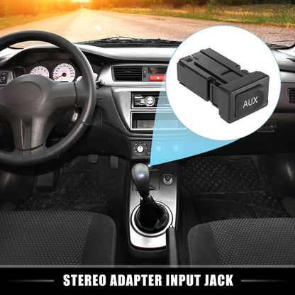 Aux Port Auxiliary Stereo Adapter Input Jack for Toyota Highlander