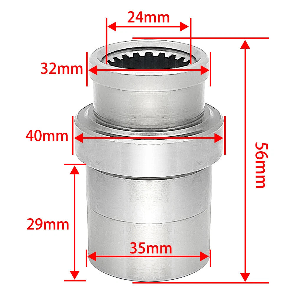 Driveshaft Joint Coupler 2x4 for Suzuki Ozark 250 LT-F250 (2002-2014)