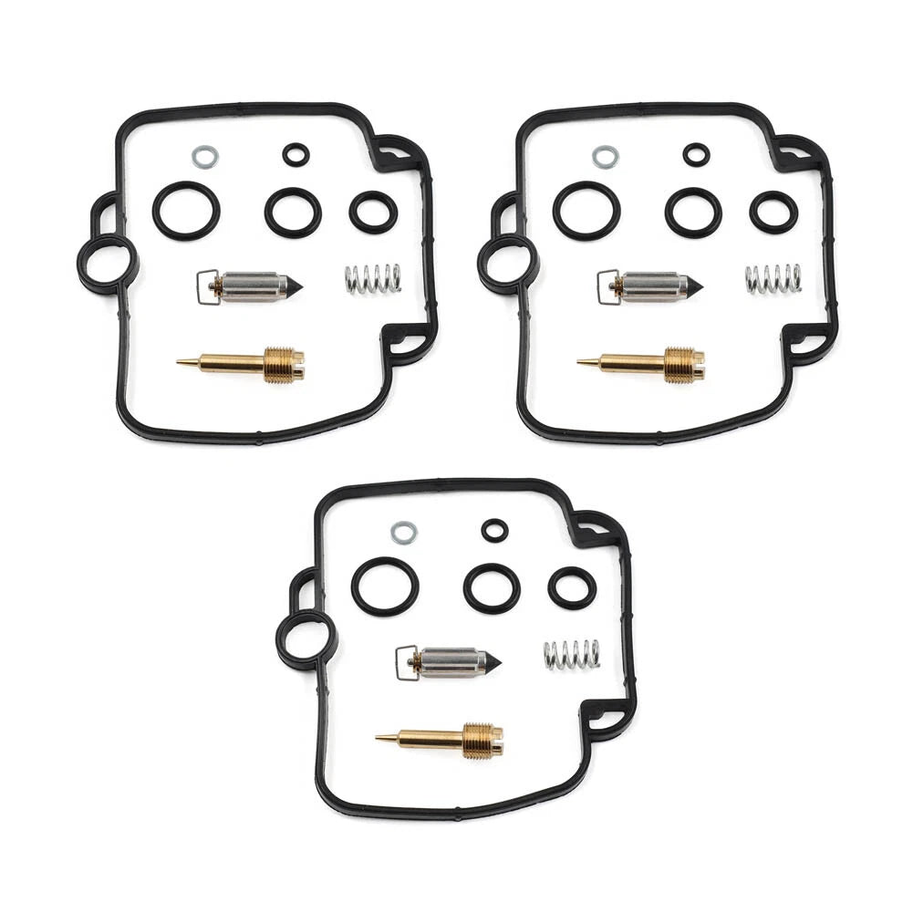 3 x Carburetor Repair Kit for Daytona 750, Tiger 885, Trophy 900, Sprint (1991-2004)