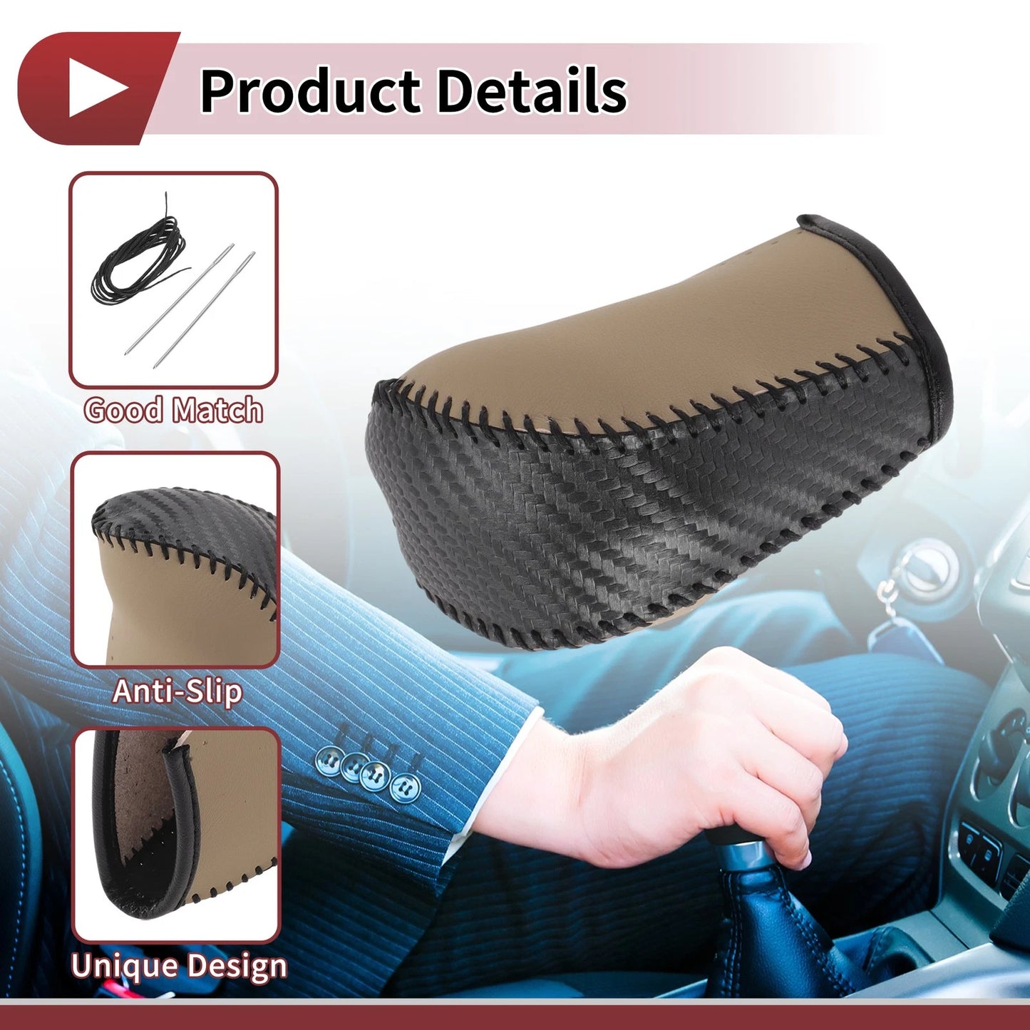 Car Gear Shift Knob Cover for Subaru Forester (2014-2023)