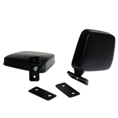 Door Mirrors Black for Datsun Nissan 720 Ute 1979-1986