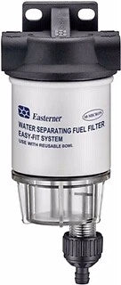 Marine Water Separating Fuel Filter Kit Easy-Fit Mini System Up To 70HP