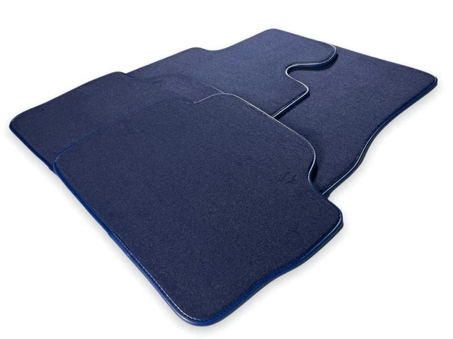 Luxury Dark Blue Floor Mats for Rolls Royce Phantom Sedan (2003-2017)