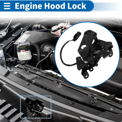 Hood Latch Assembly for BMW 5 Series F10 (2009-2016) - 1 x Quality Parts